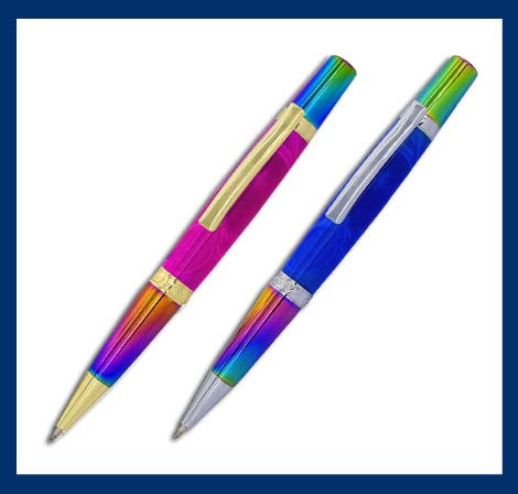 Flat Top 27/64ths Pen Components