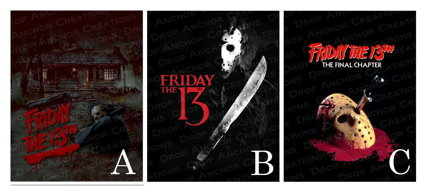 Friday the 13th Horror Cap & Wood Sets