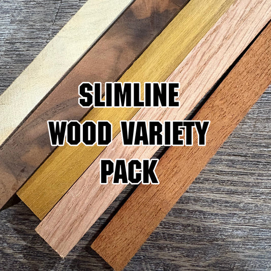 Slimline Variety wood Pack 10pcs