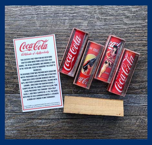 Coca Cola Syrup Barrel Set