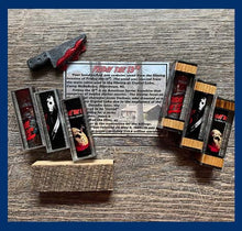 Load image into Gallery viewer, Friday the 13th Horror Cap &amp; Wood Sets
