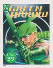 Load image into Gallery viewer, Superhero Comic US Postage Stamp
