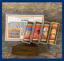 Load image into Gallery viewer, King of the Jungle Postage Stamp &amp; Wood JR Set
