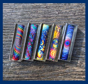 Psychedelic Art Label Cast