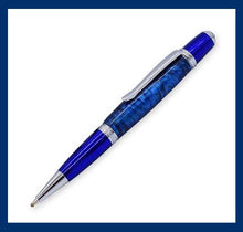 Load image into Gallery viewer, Round Top 27/64ths Colored Pen Components Silver
