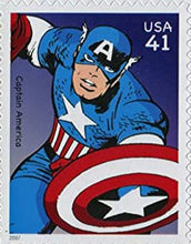Load image into Gallery viewer, Superhero Comic US Postage Stamp
