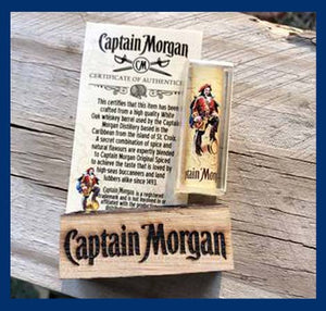 Captain Morgan Whiskey Barrel Set