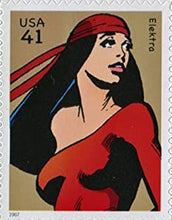 Load image into Gallery viewer, Superhero Comic US Postage Stamp
