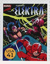 Load image into Gallery viewer, Superhero Comic US Postage Stamp
