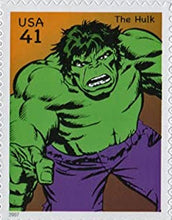 Load image into Gallery viewer, Superhero Comic US Postage Stamp
