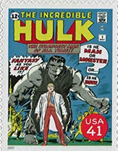 Load image into Gallery viewer, Superhero Comic US Postage Stamp
