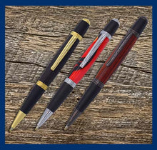 Load image into Gallery viewer, Round Top 27/64ths Pen Components Multiple Finishes
