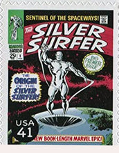 Load image into Gallery viewer, Superhero Comic US Postage Stamp
