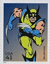 Load image into Gallery viewer, Superhero Comic US Postage Stamp
